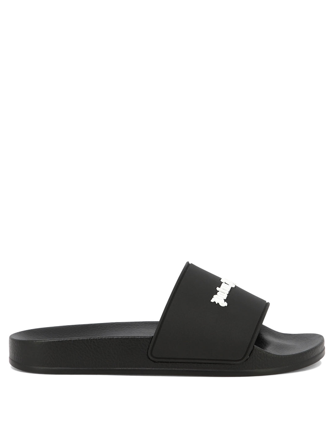 Logo Pool Sandals Black