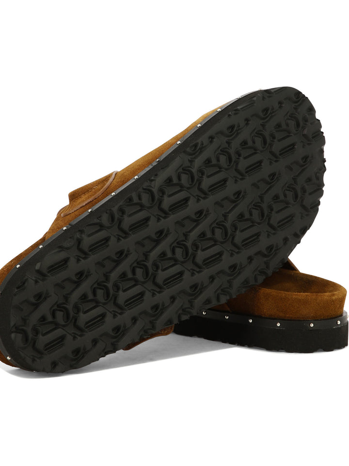 Studded Loafers & Slippers Brown