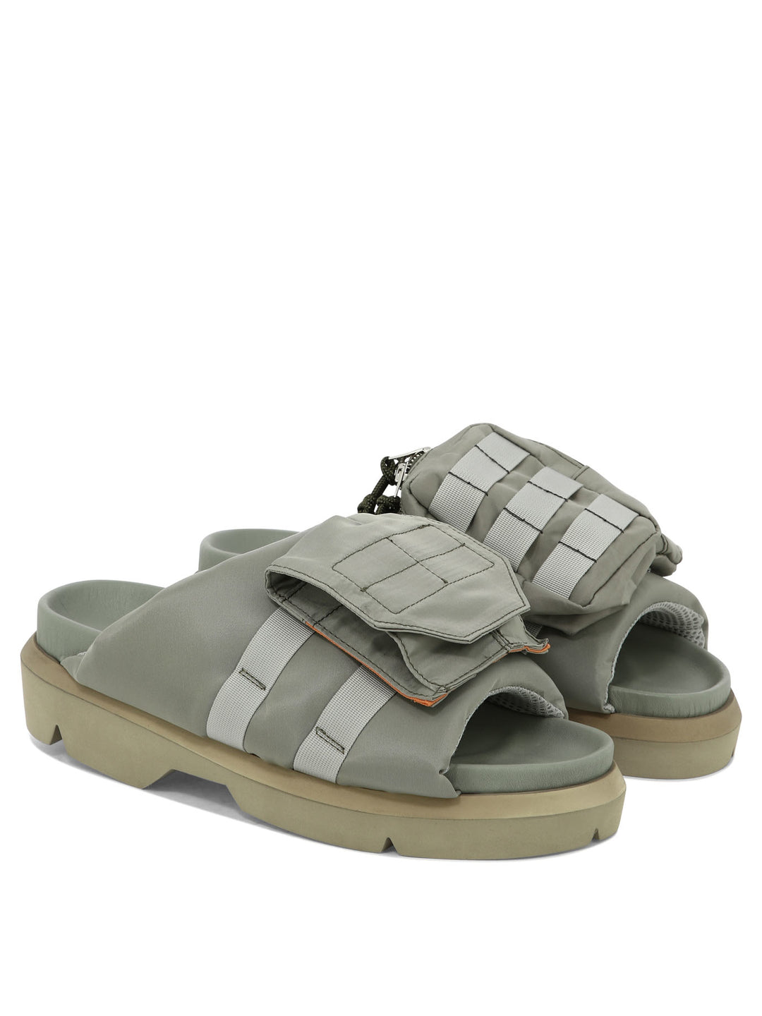 Pocket Sandals Green