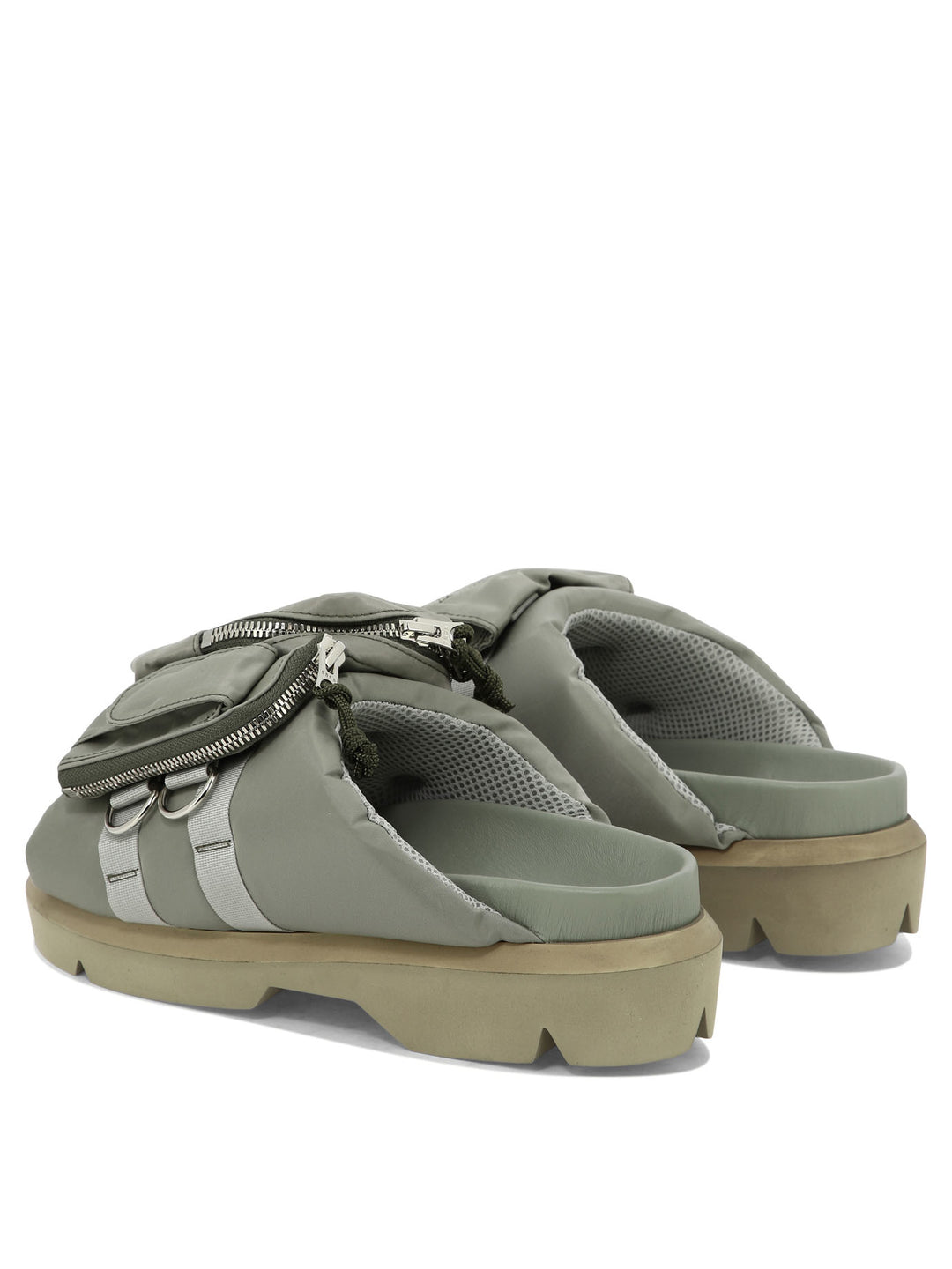 Pocket Sandals Green