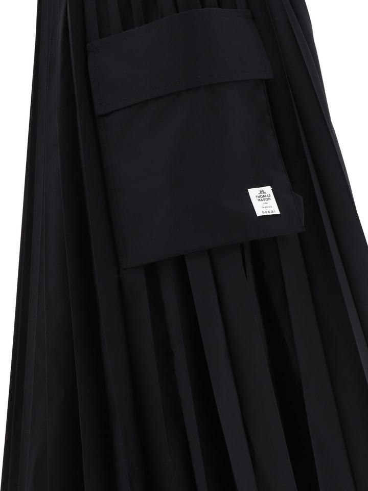 Thomas Mason Skirts Black