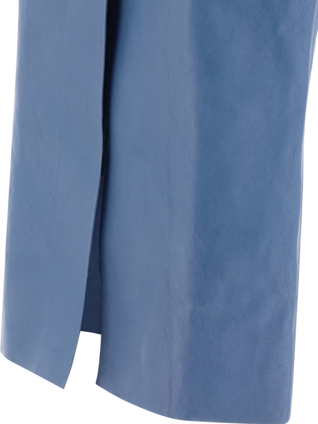 Leather Pencil Skirt Skirts Blue