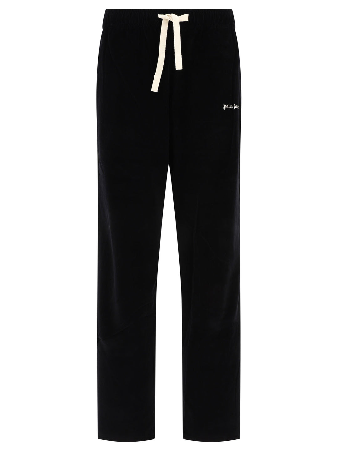 Corduroy Wide Trousers Black