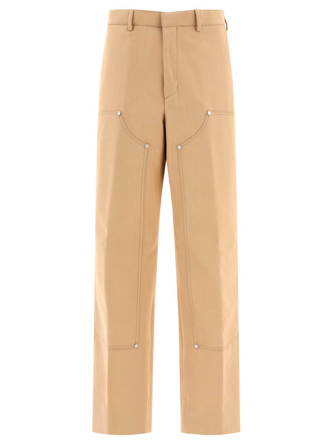 Monogram Trousers Beige