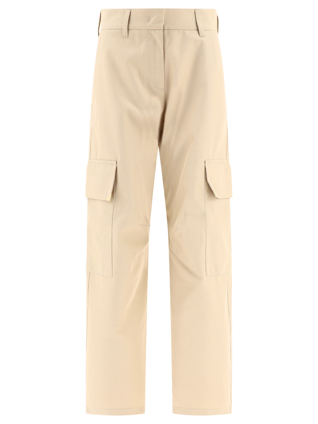 Metal Frame Trousers Beige