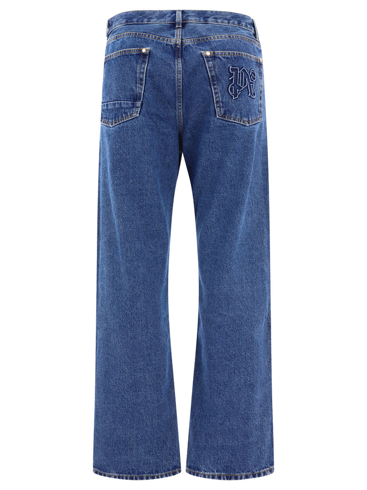 Monogram Jeans Blue