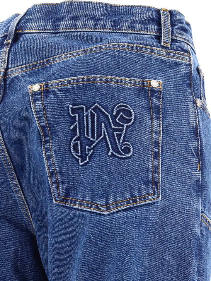 Monogram Jeans Blue