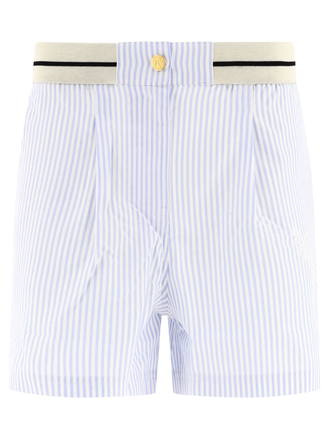 Striped Boxer S Short Light Blue