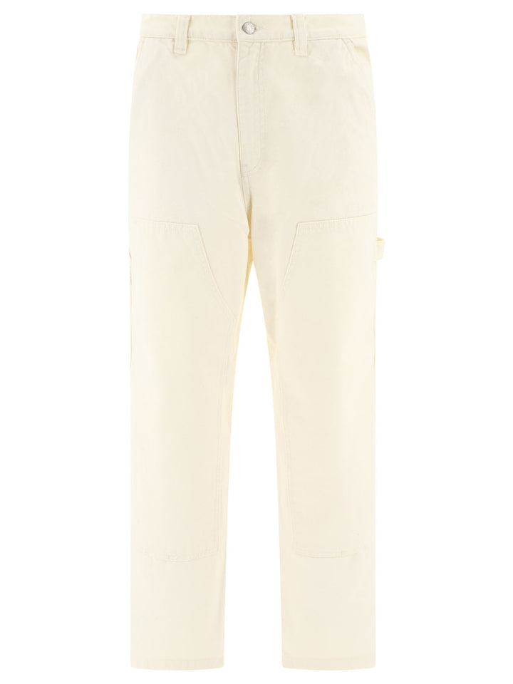 Canvas Work Trousers Beige