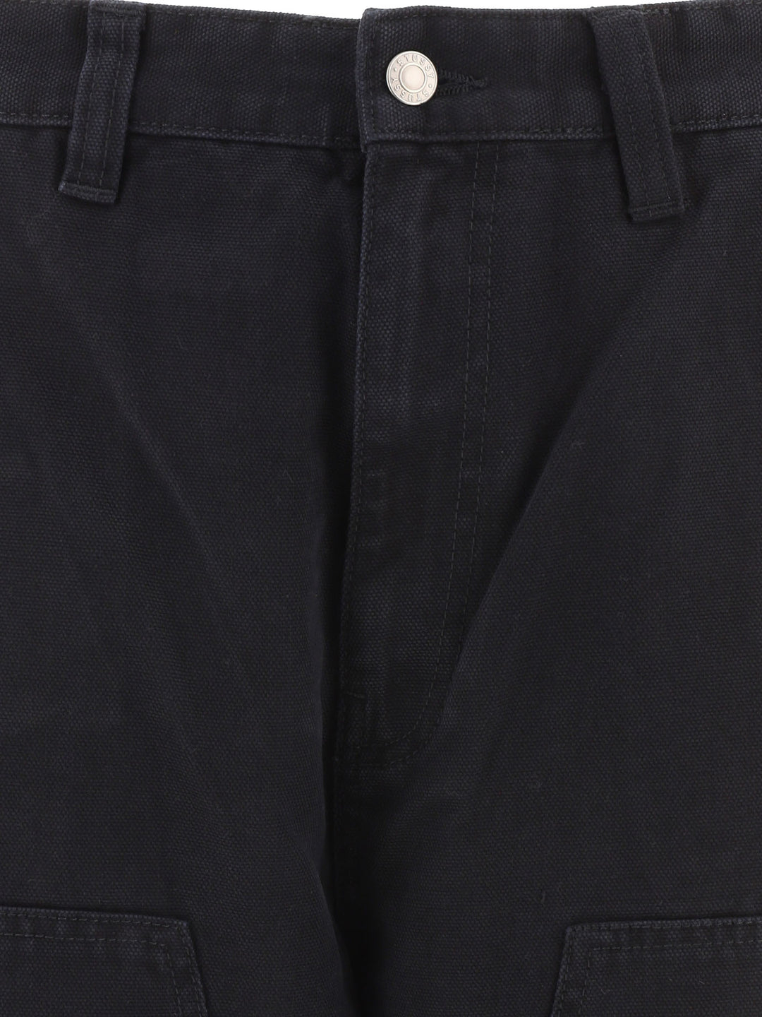 Canvas Work Trousers Black