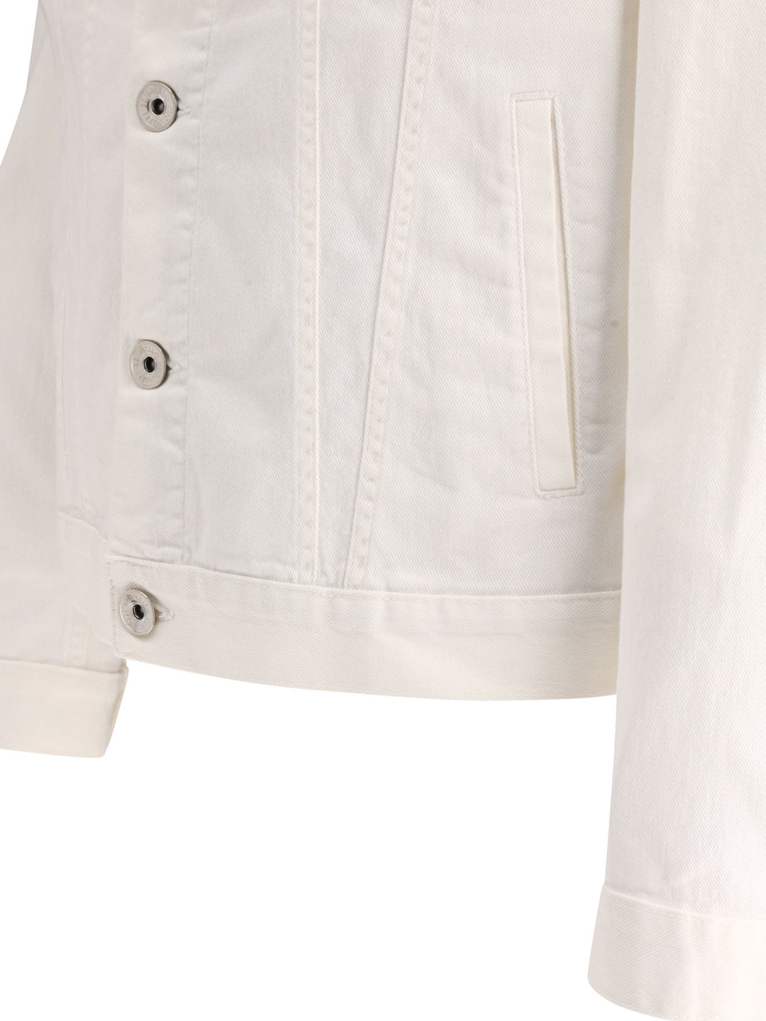 Light Denim Jacket Jackets White