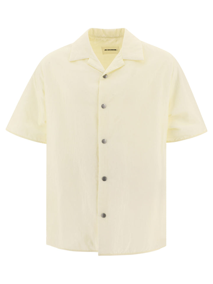 Nylon Overshirt Jackets White