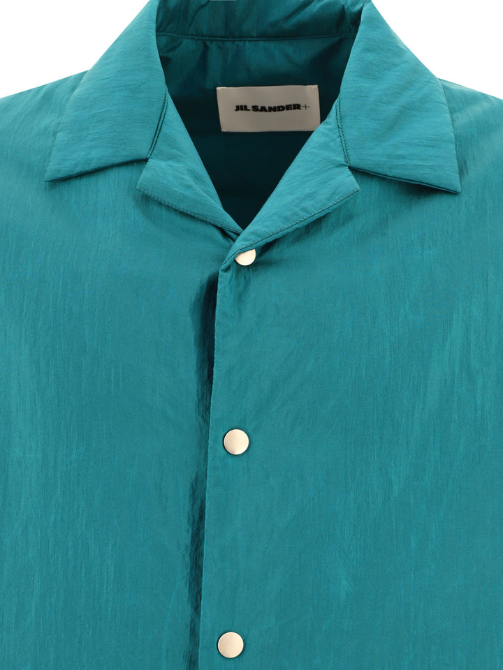 Nylon Overshirt Jackets Green