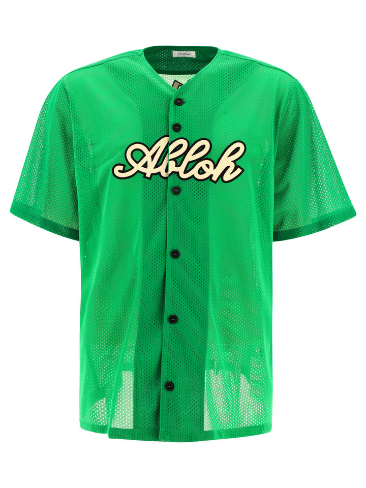 Mesh Shirt Shirts Green