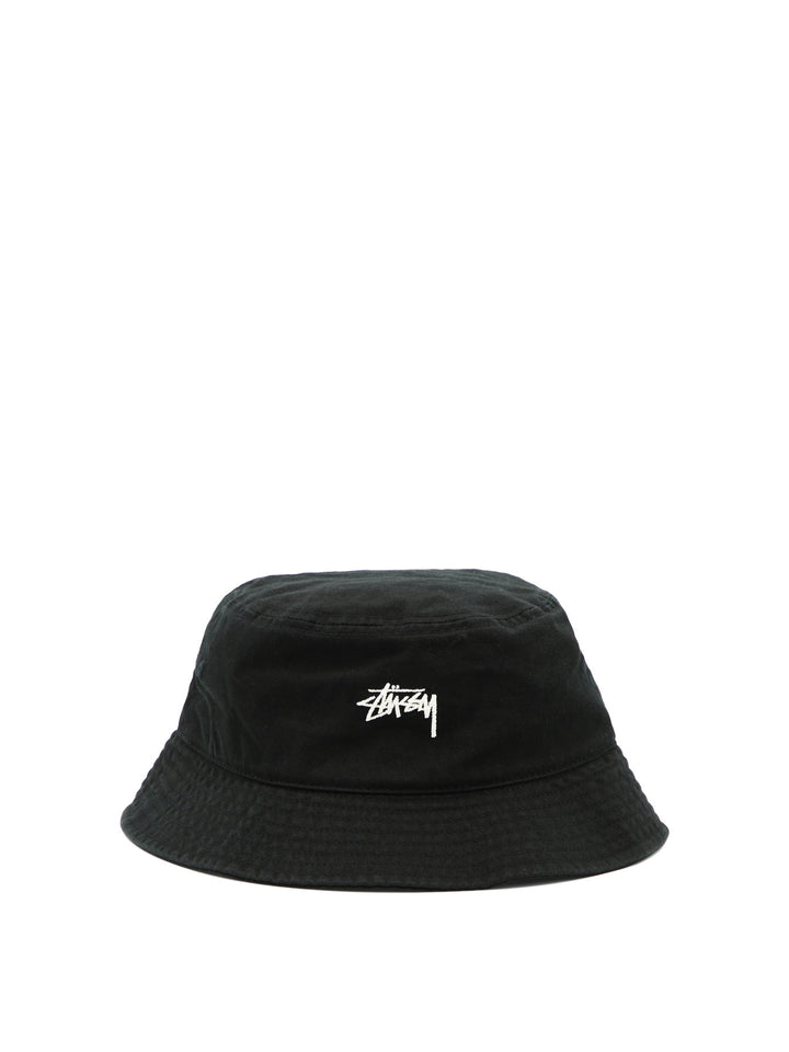 Stock Bucket Hats Black