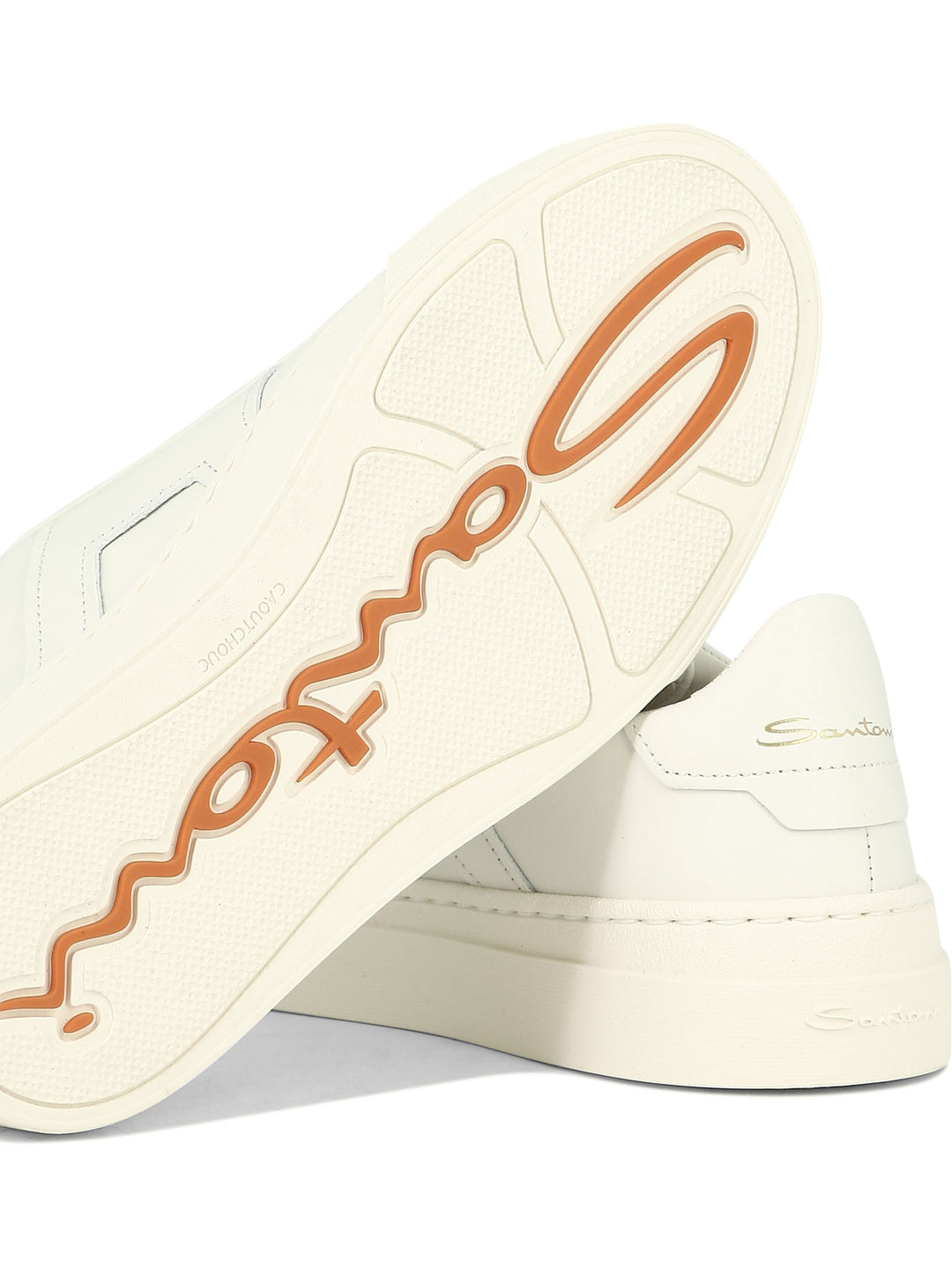 Double Buckle Sneakers & Slip-On White