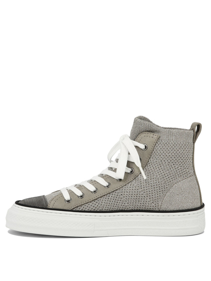 Knitted Sneakers Sneakers & Slip-On Beige