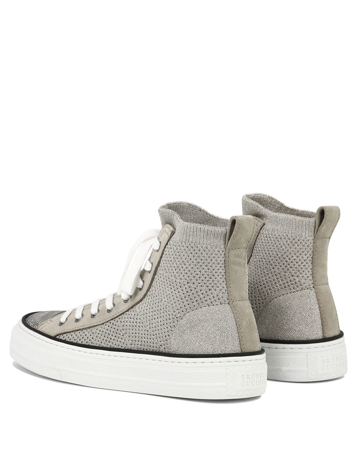 Knitted Sneakers Sneakers & Slip-On Beige