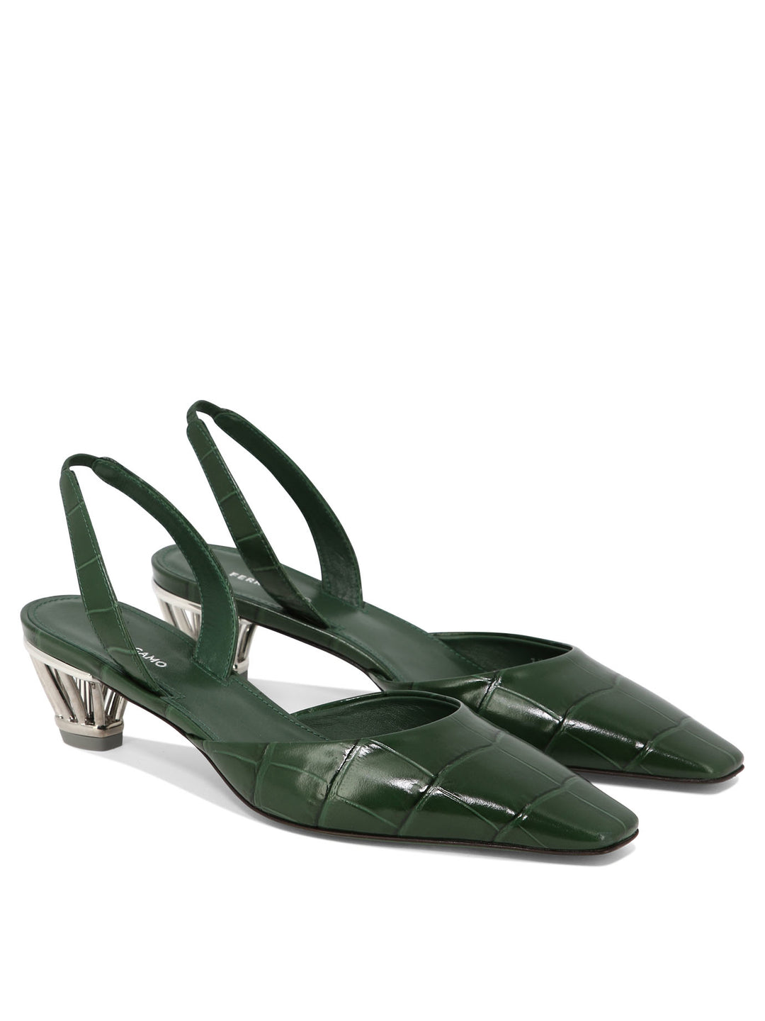 Alyssa Heeled Shoes Green