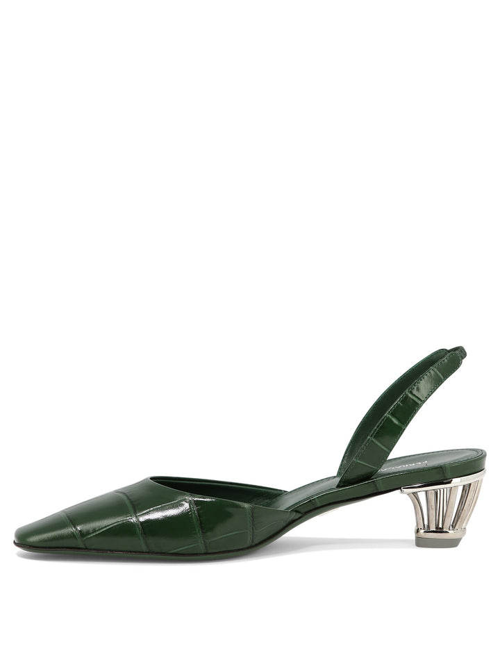 Alyssa Heeled Shoes Green