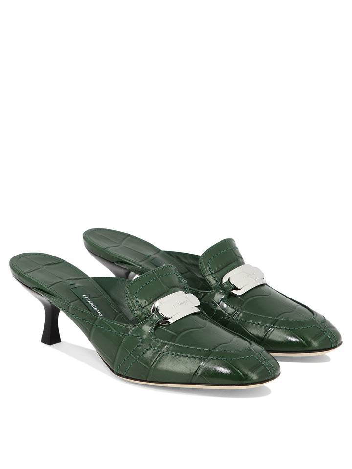 Elodye Heeled Shoes Green