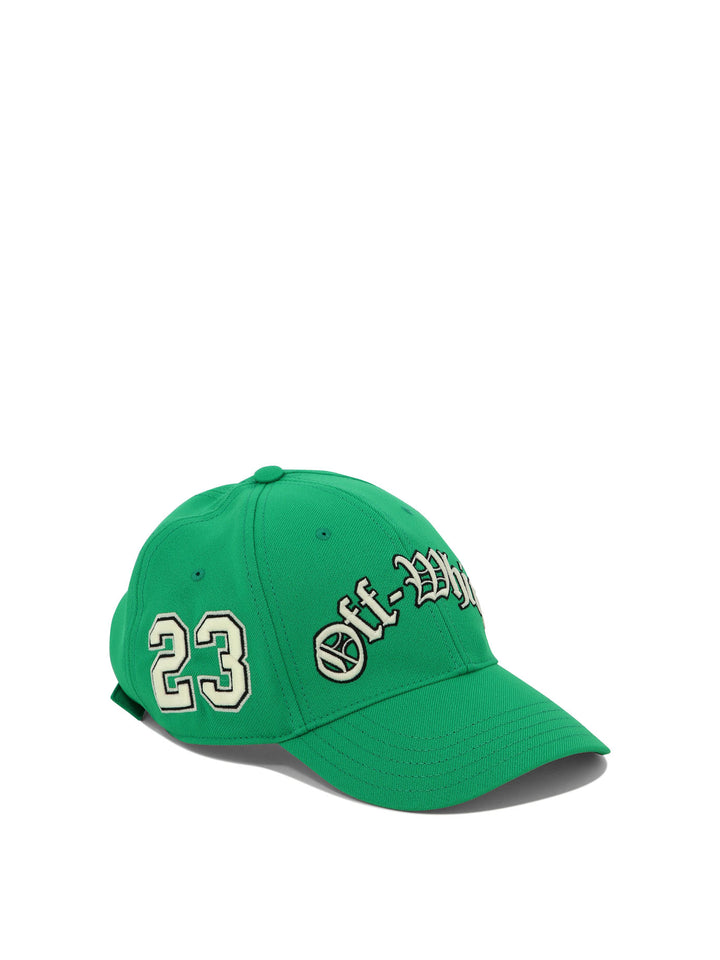 Multi Logos Hats Green