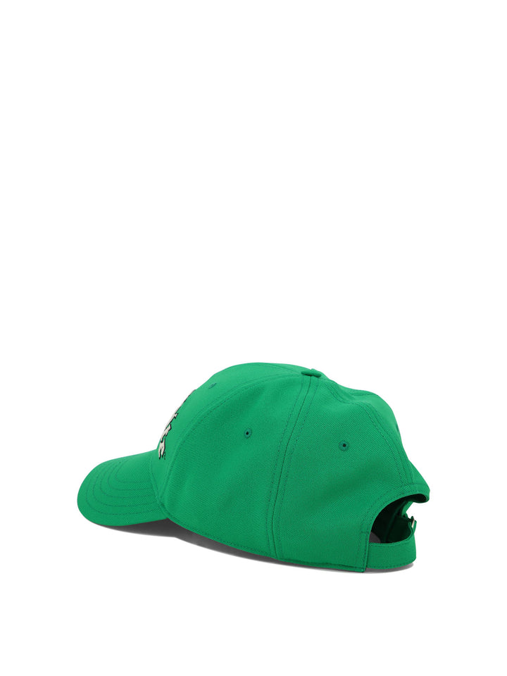 Multi Logos Hats Green