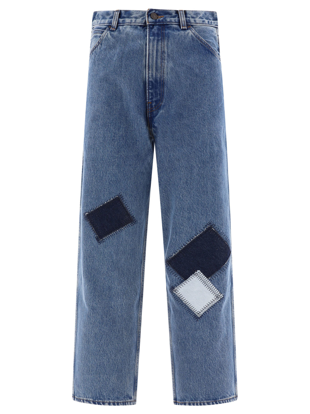 Carpenter Crop Jeans Light Blue