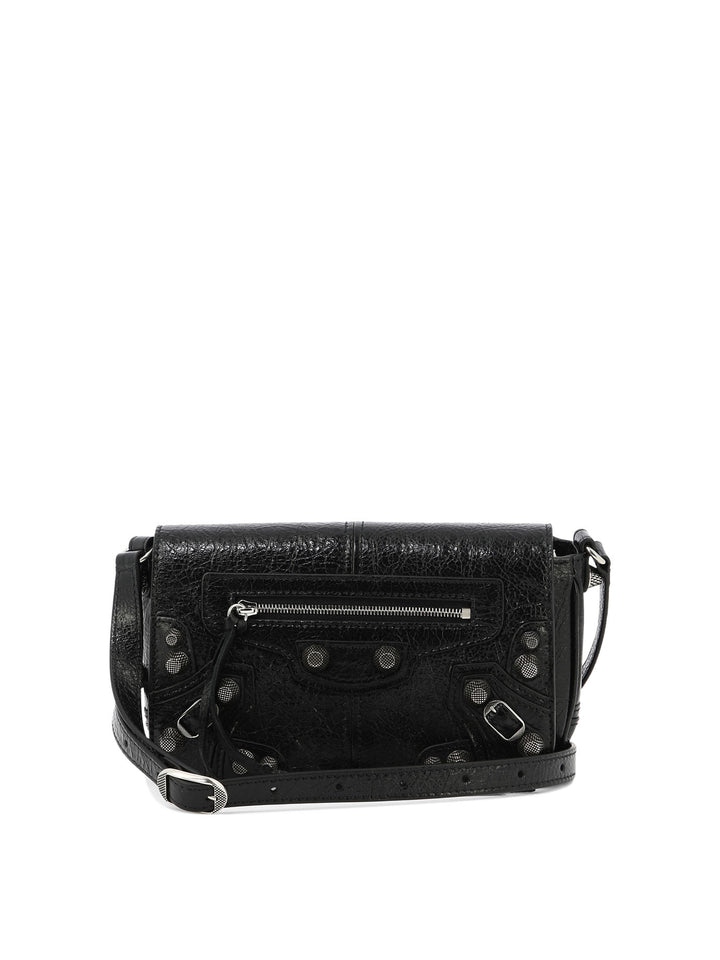 Flap Le Cagole Mini Crossbody Bags Black