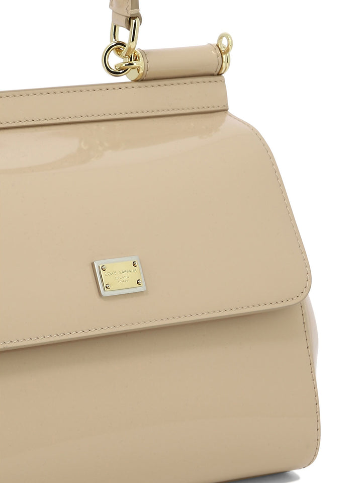 Small Sicily Handbags Beige