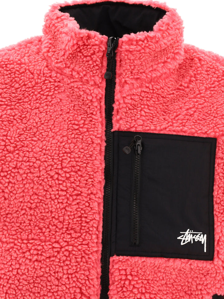 Sherpa Jackets Fuchsia