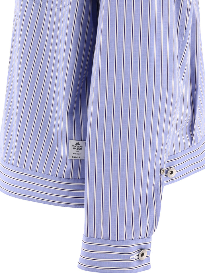 Thomas Mason Shirts Light Blue