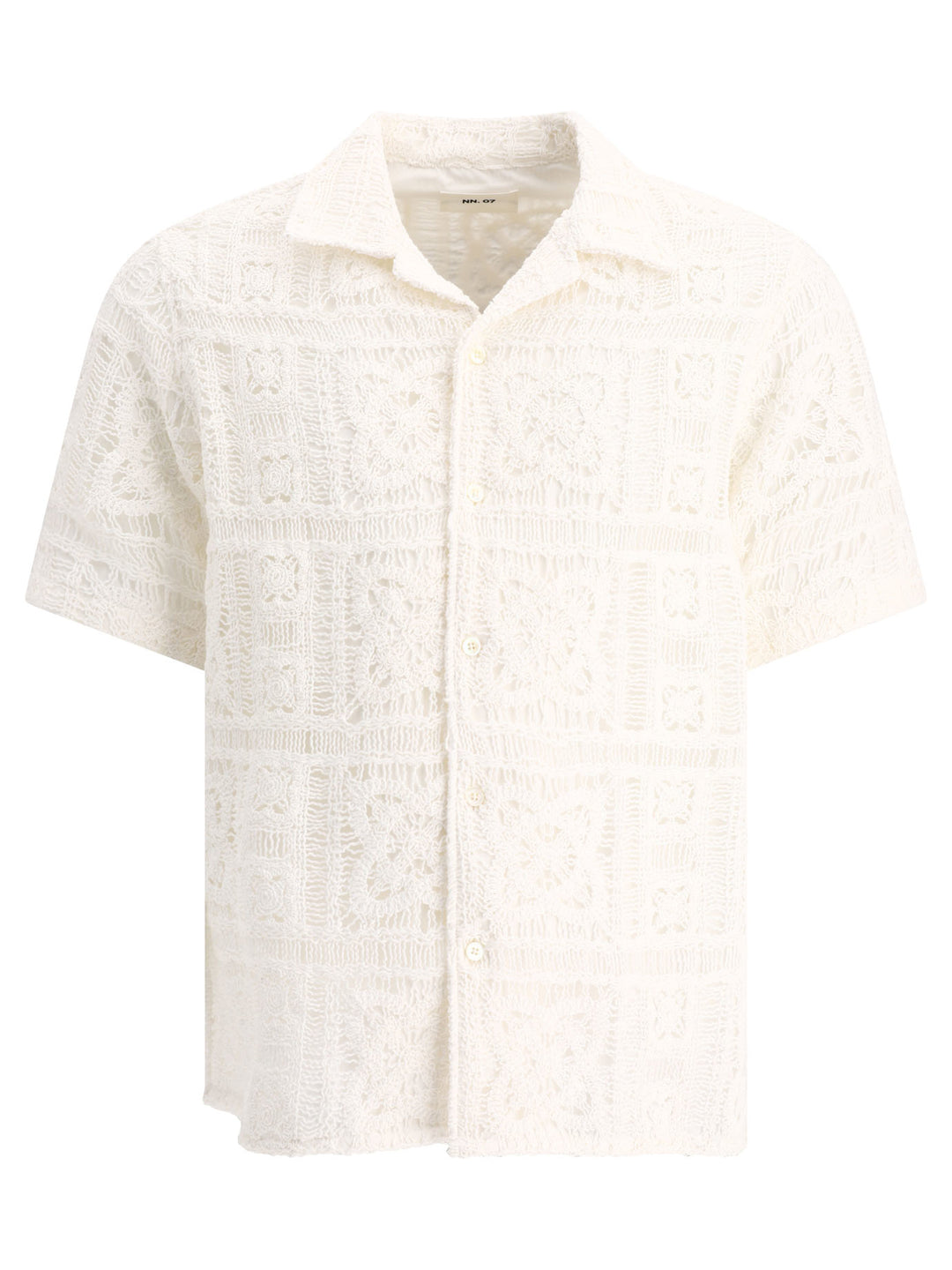 Julio Crochet Shirts White