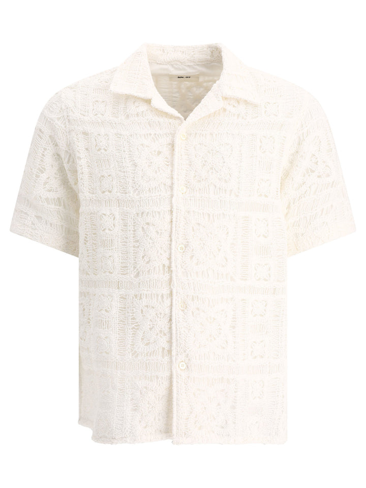 Julio Crochet Shirts White