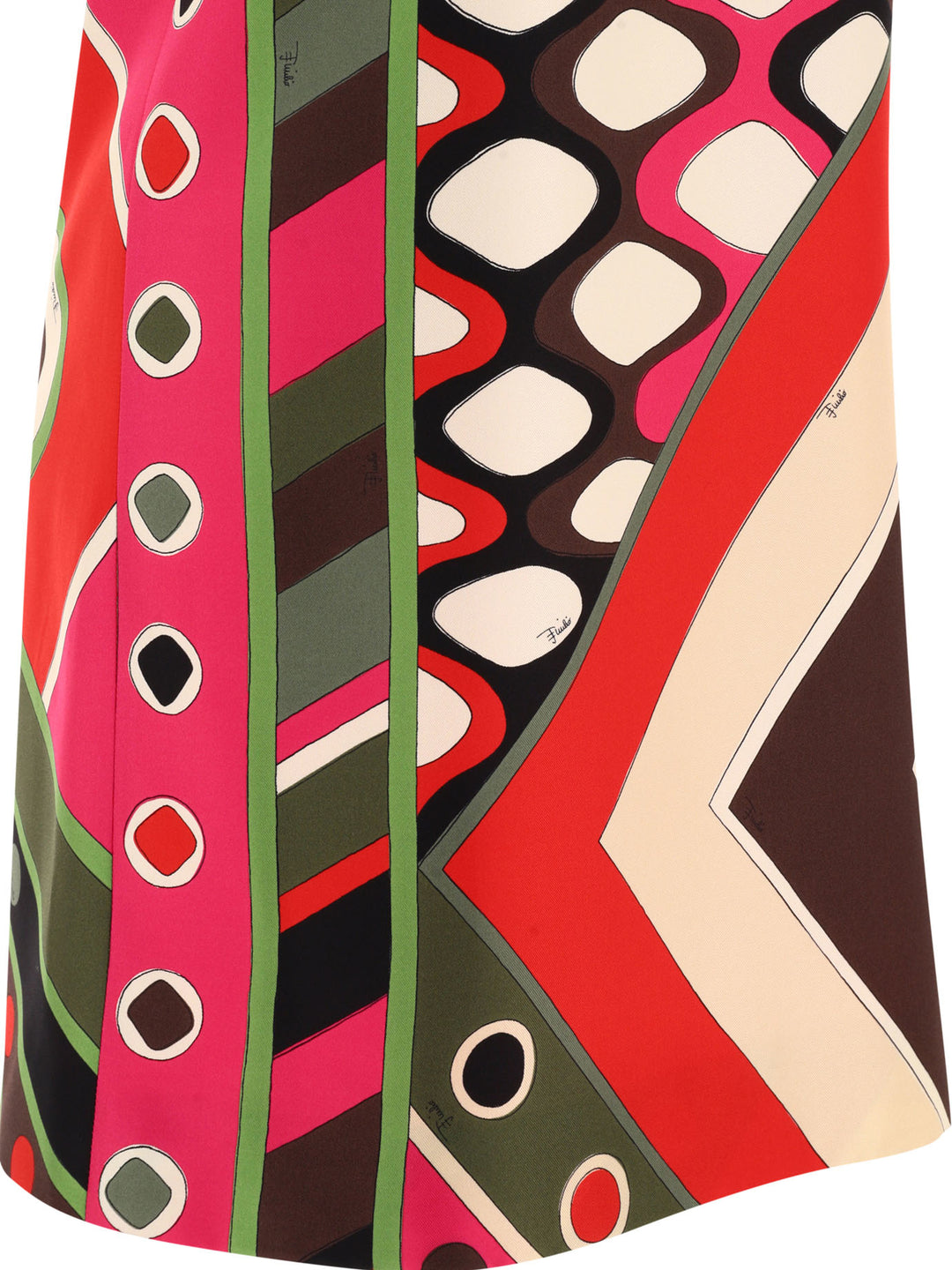 Vivara-Print Dress Dresses Fuchsia