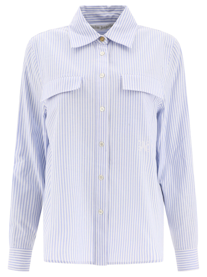 Monogram Shirts Light Blue