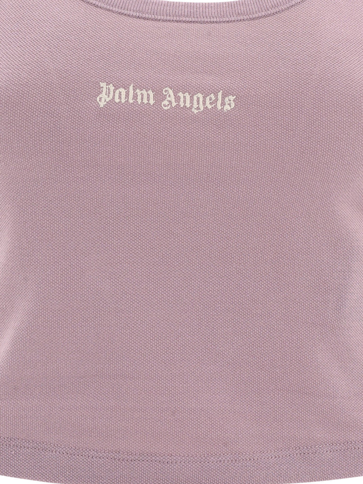 Classic Logo Tops Purple