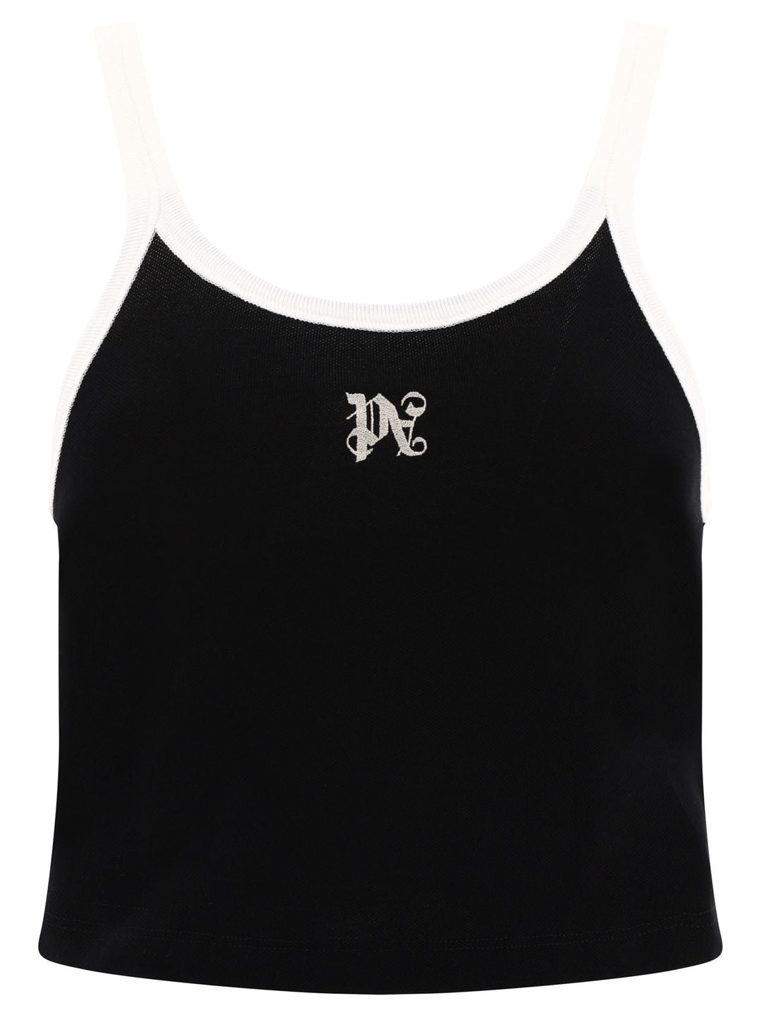 Monogram Tops Black