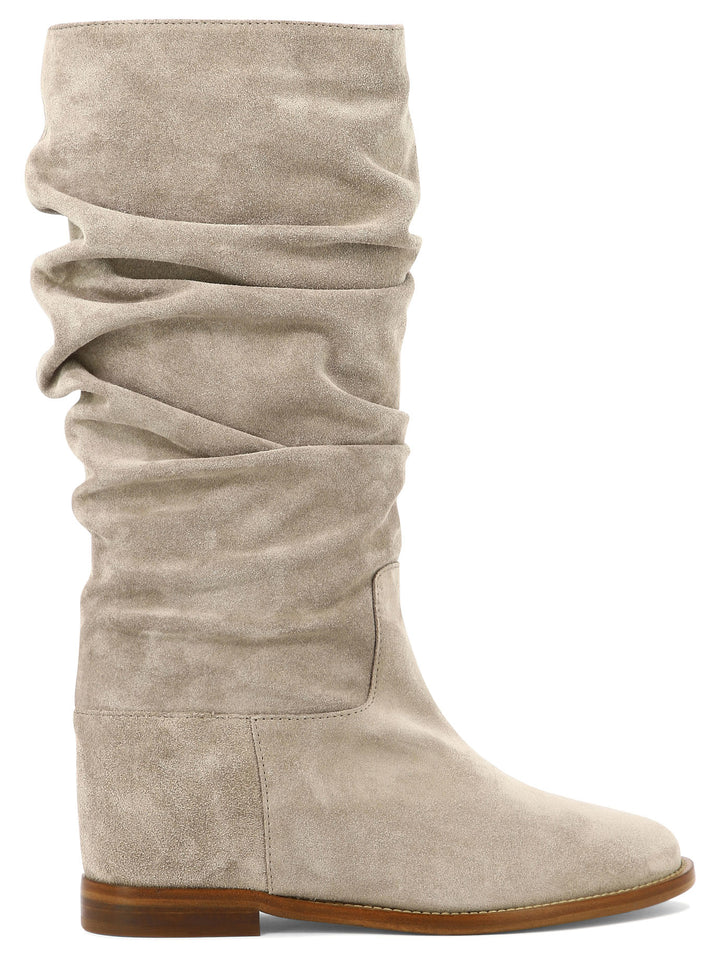 Suede Boots Stivali & Stivaletti Grey