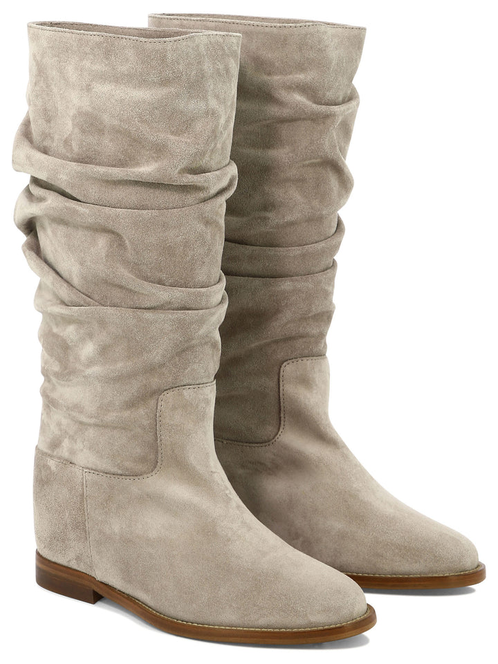 Suede Boots Stivali & Stivaletti Grey