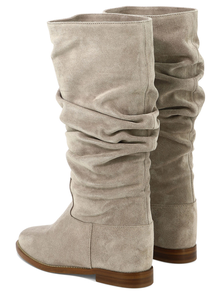 Suede Boots Stivali & Stivaletti Grey