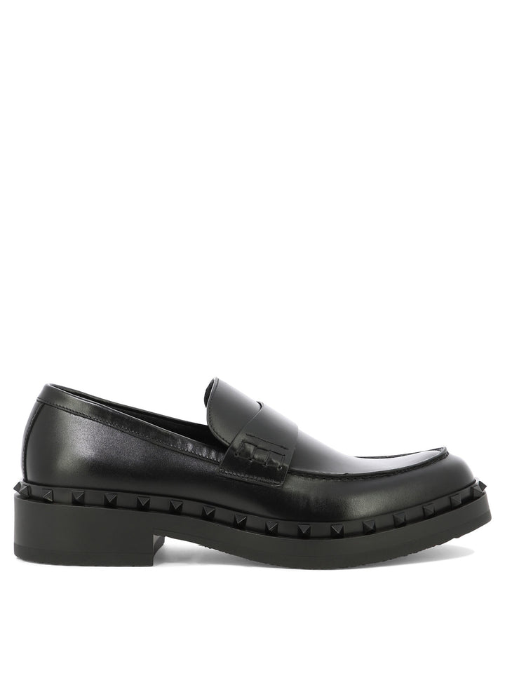 Rockstud M-Way Loafers & Slippers Black