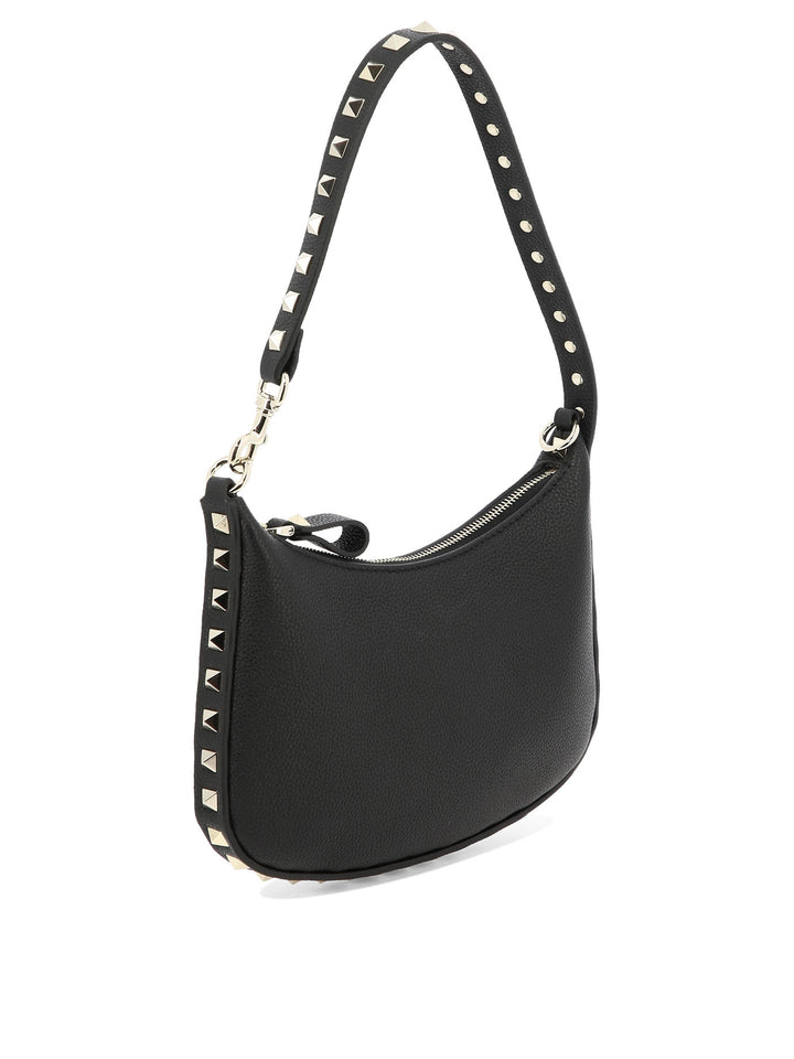 Rockstud Mini Shoulder Bags Black