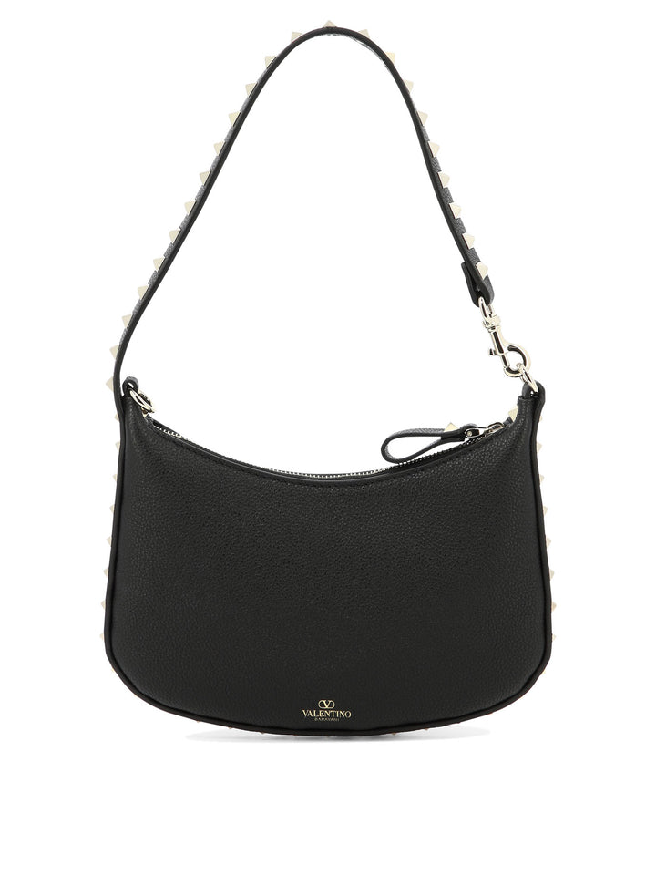 Rockstud Mini Shoulder Bags Black