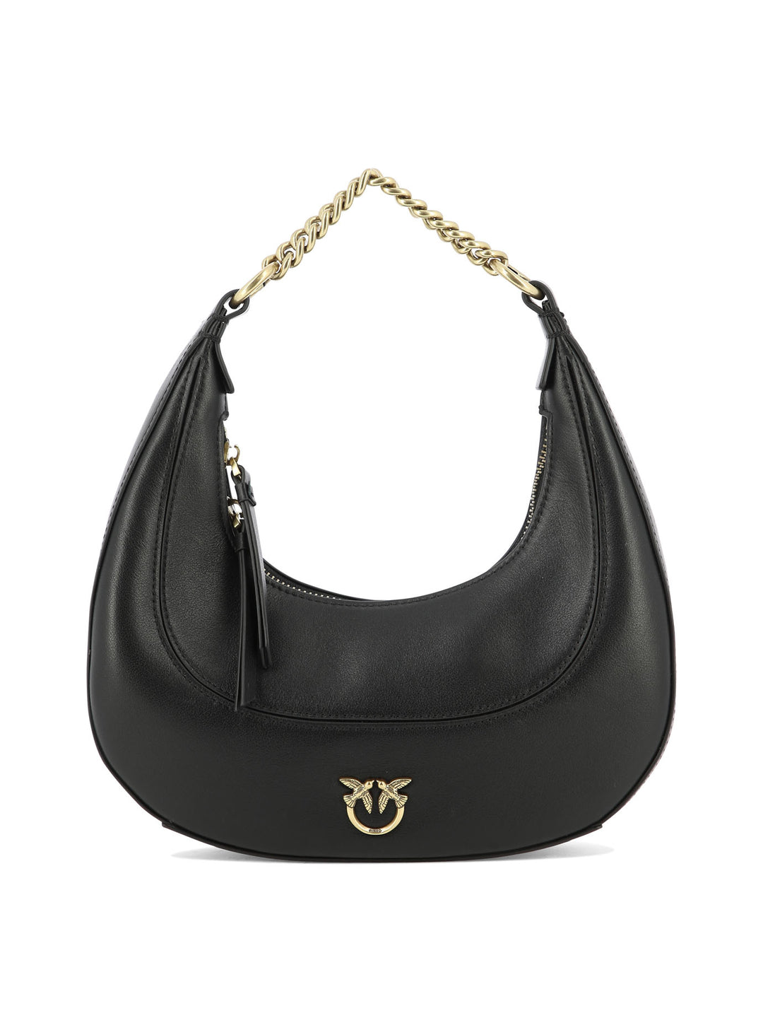 Brioche Hobo Mini Shoulder Bags Black