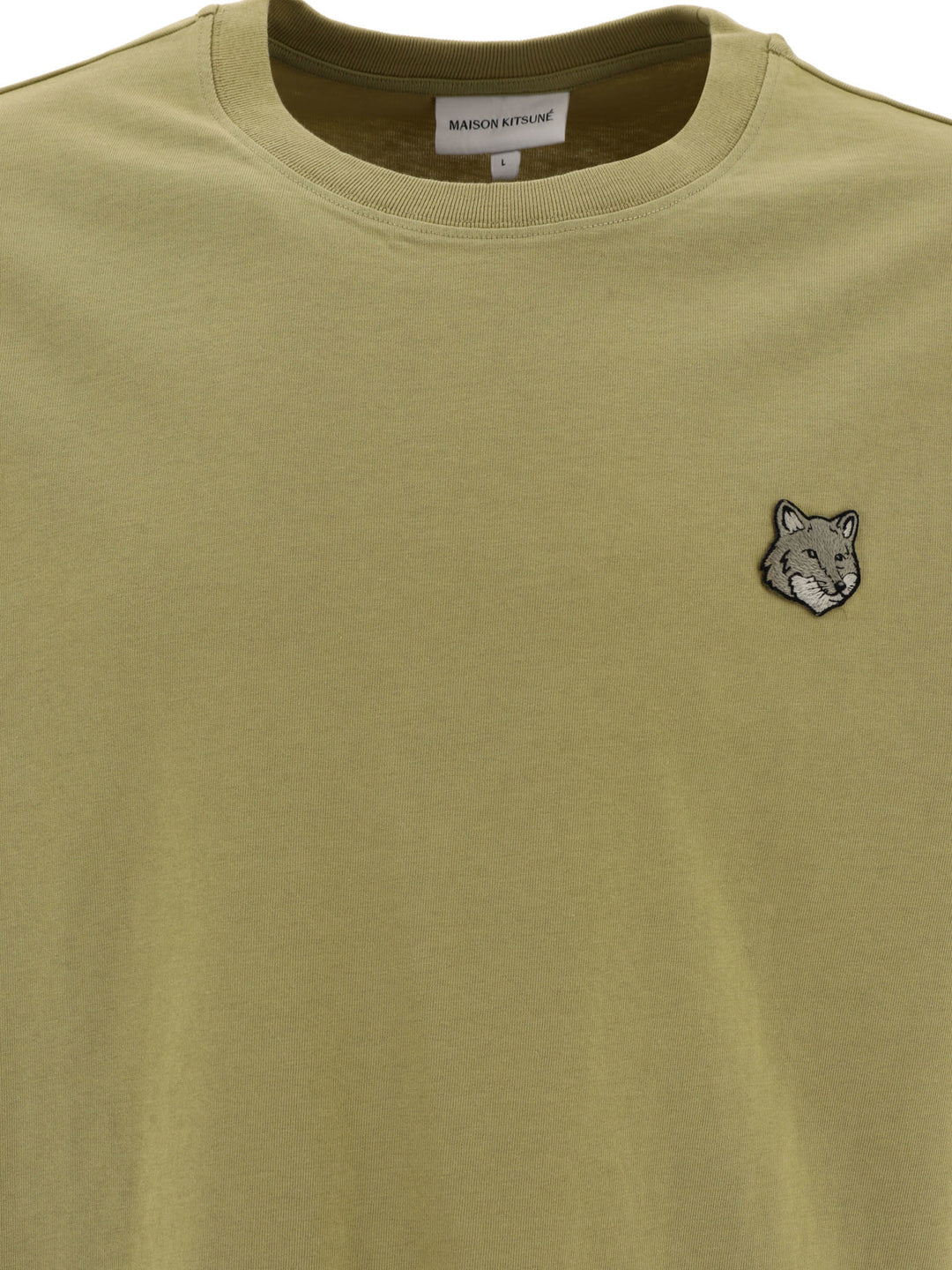 Tonal Fox Head T-Shirts Green