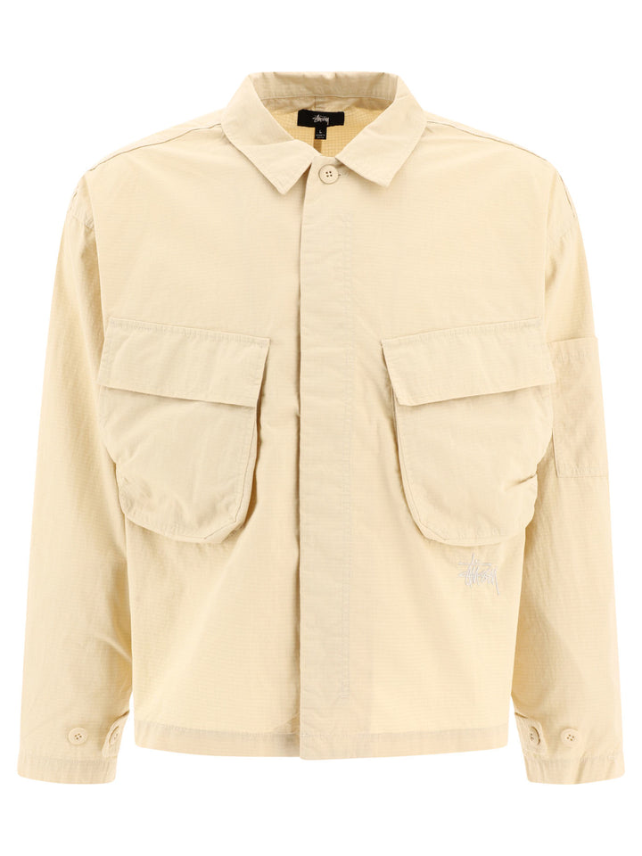 Military Jackets Beige