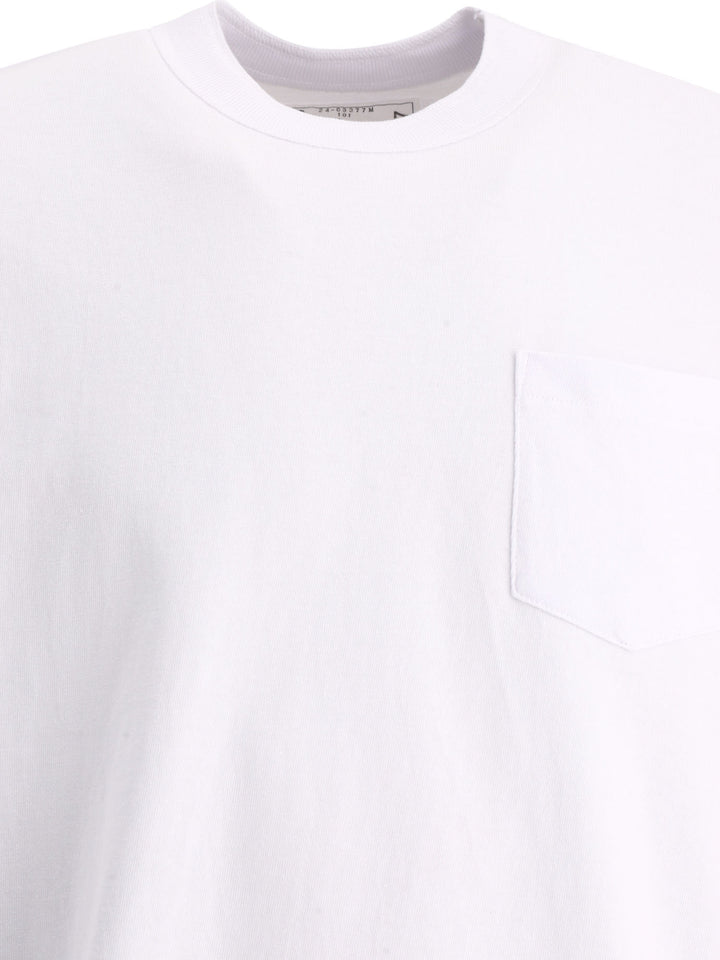 T-Shirt With Zippers Details T-Shirts White