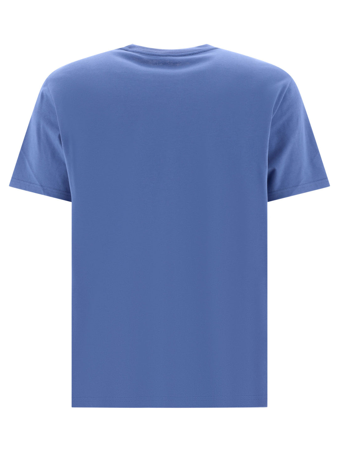 T-Shirt With Pocket And Patch T-Shirts Light Blue