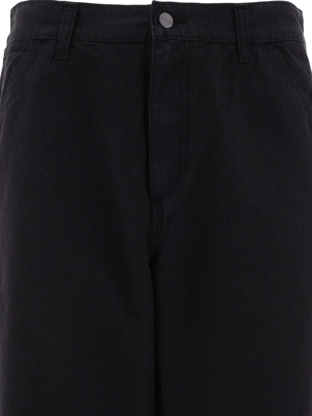 Single Knee Trousers Black